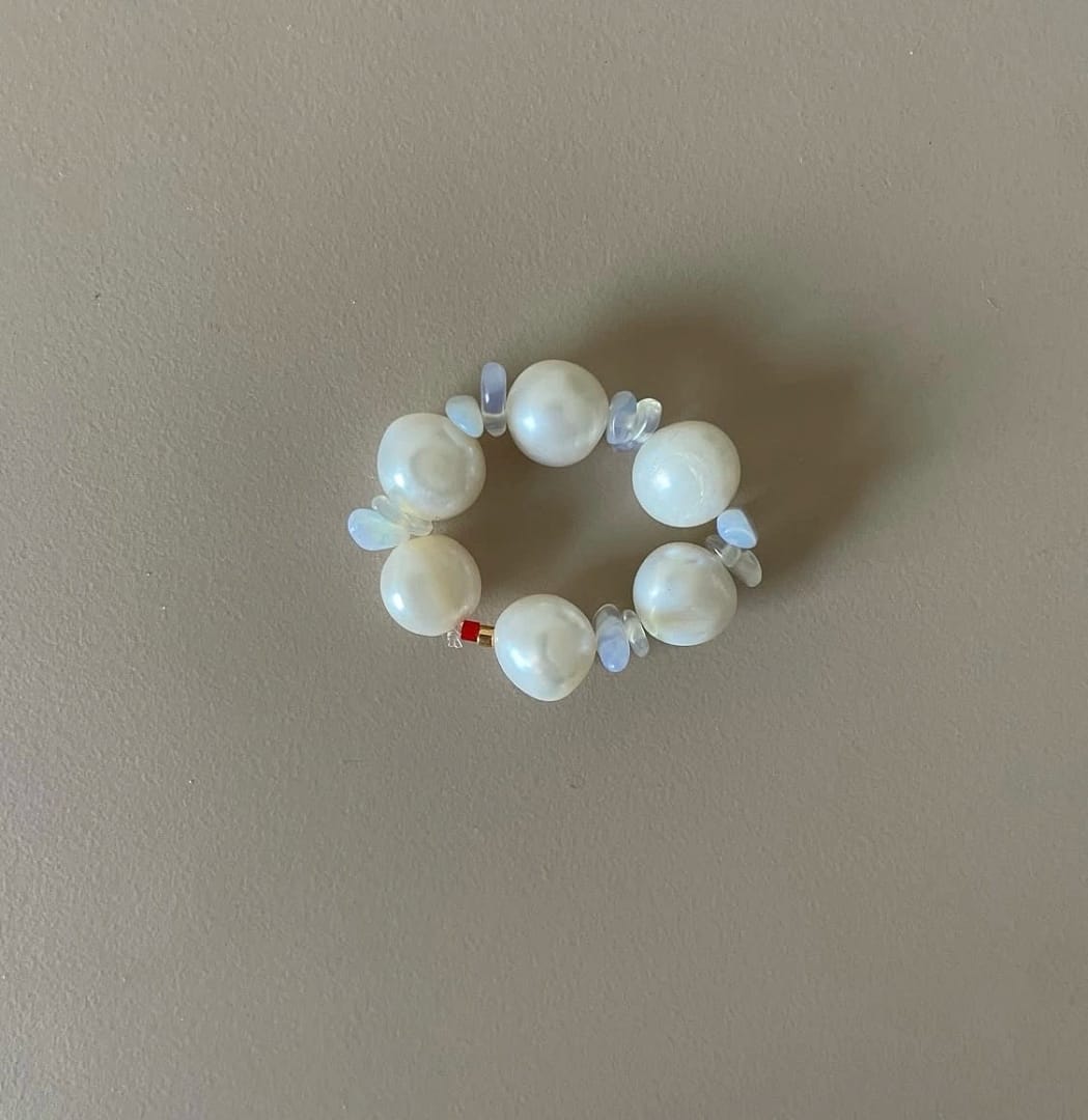 Perlový prsten Bold - Obrázek 5