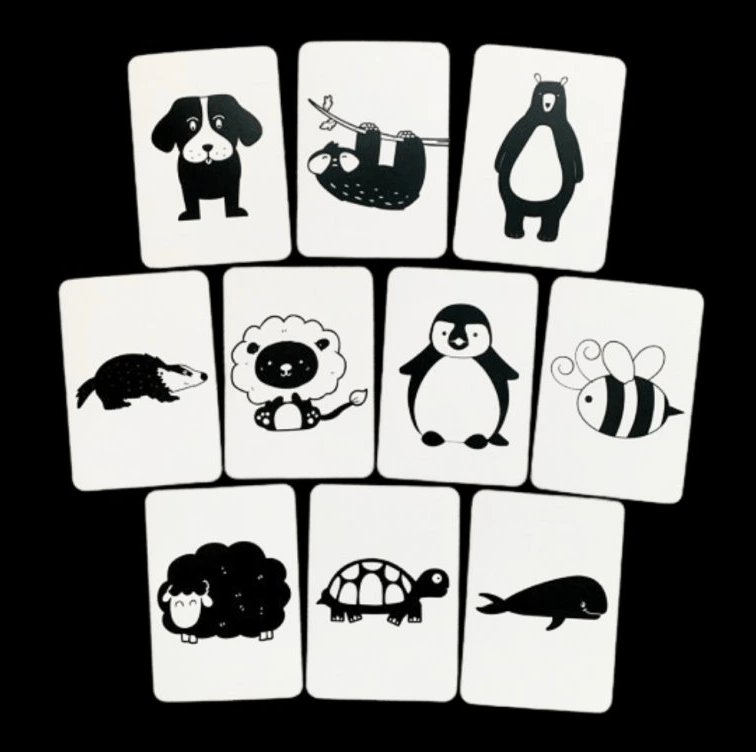 kontrastní kartičky - friends - Obrázek 3