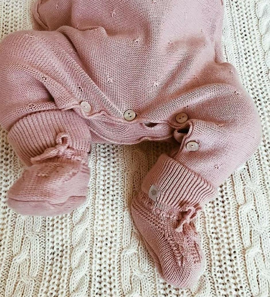 baby jumpsuit - dětský set s výšivkou pro holčičku - Image 2