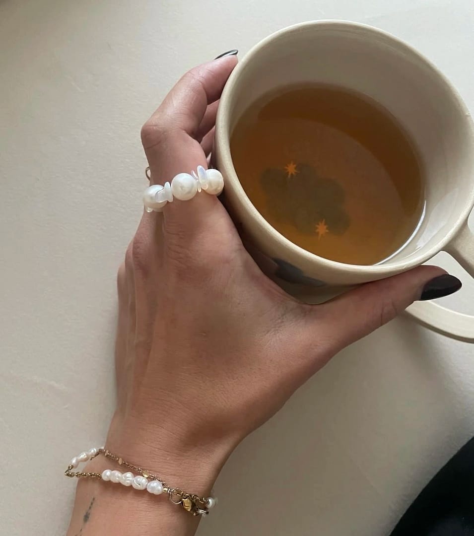 Perlový prsten Bold - Obrázek 4